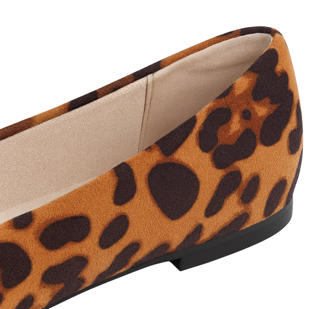 Loafers pour femme à bout pointu avec semelle mémoire de forme