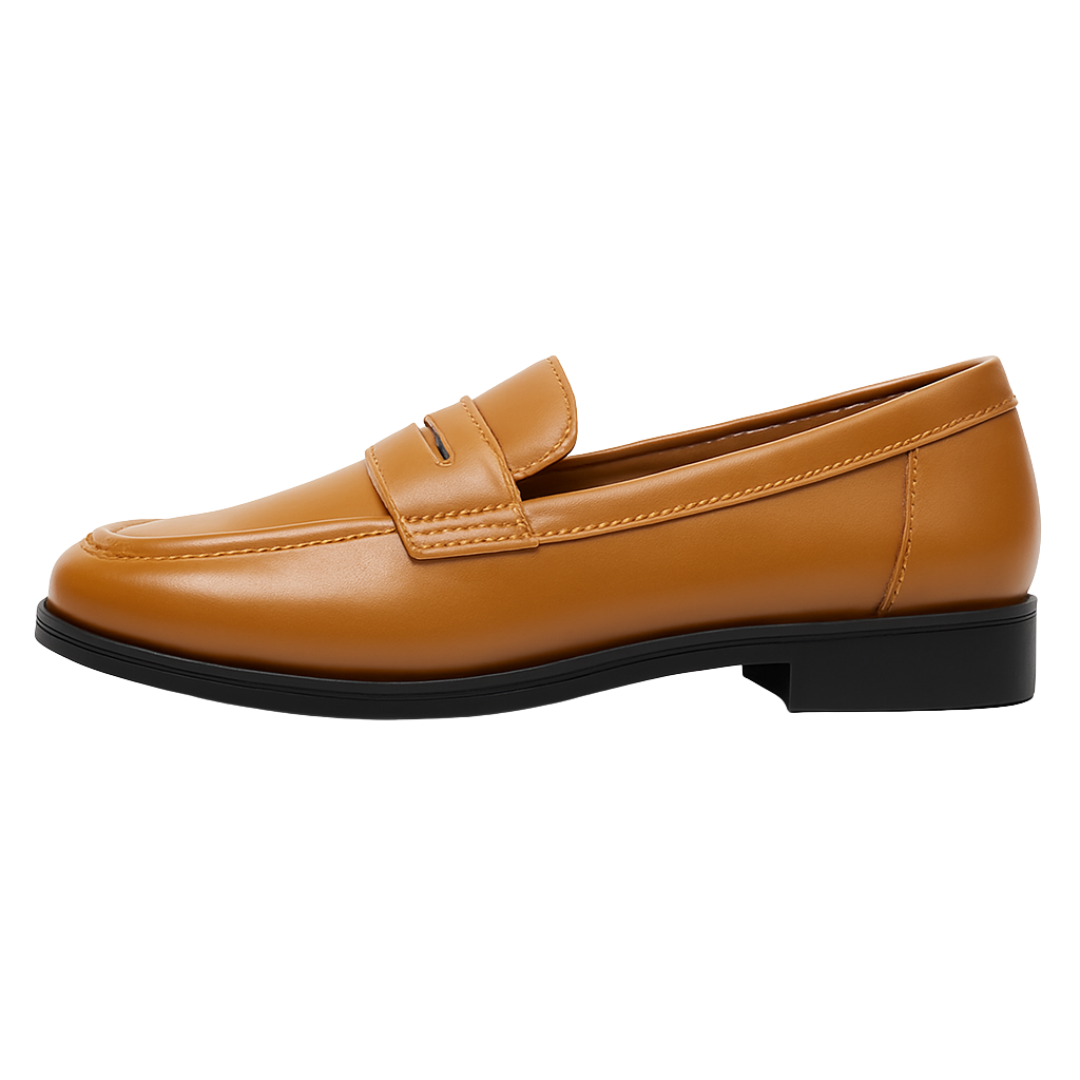 Penny Loafers Femme – Chaussures Classiques à Enfiler, Confort Légères pour le Travail