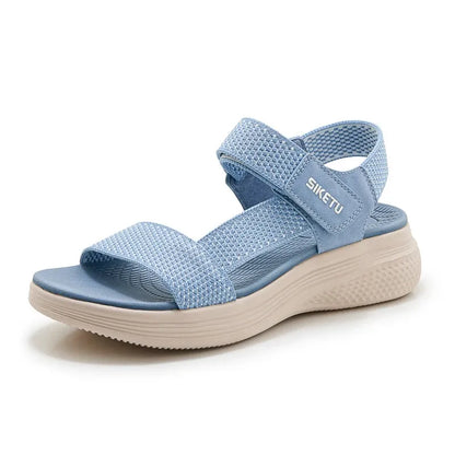 ACTIVA CONFORT™ | Sandales Compensées Femme Confort Été – Ajustables Légères