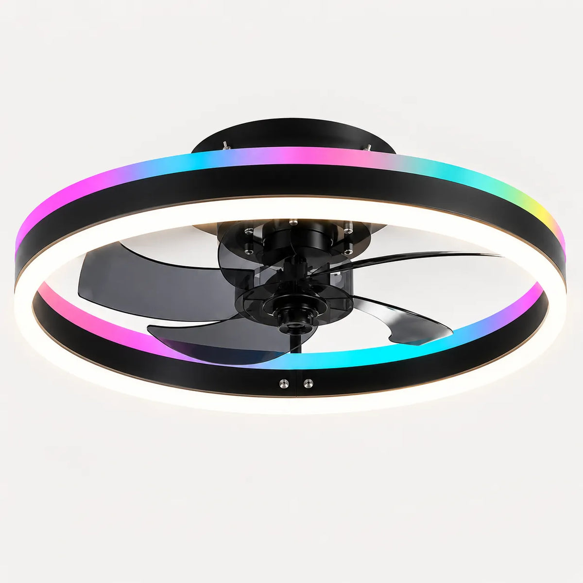 Ventilateur Plafond LED Ventorya | Ventilateur plafond RGB dimmable 50CM