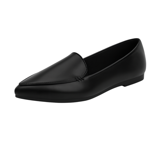 Loafers pour femmes à bout pointu avec semelle mémoire de forme